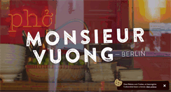 Desktop Screenshot of monsieurvuong.de